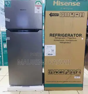 Hisense Double Door 120 Liters Direct Cool-Silver