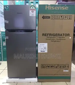 Hisense Double Door 120 Liters Direct Cool-Silver