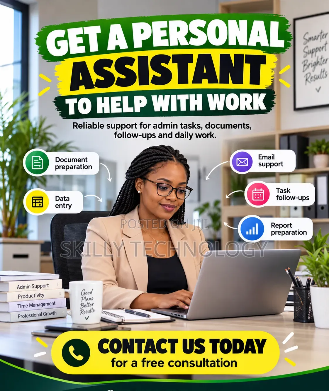 Get a Personal Assistant to Help With Work and Pending Tasks