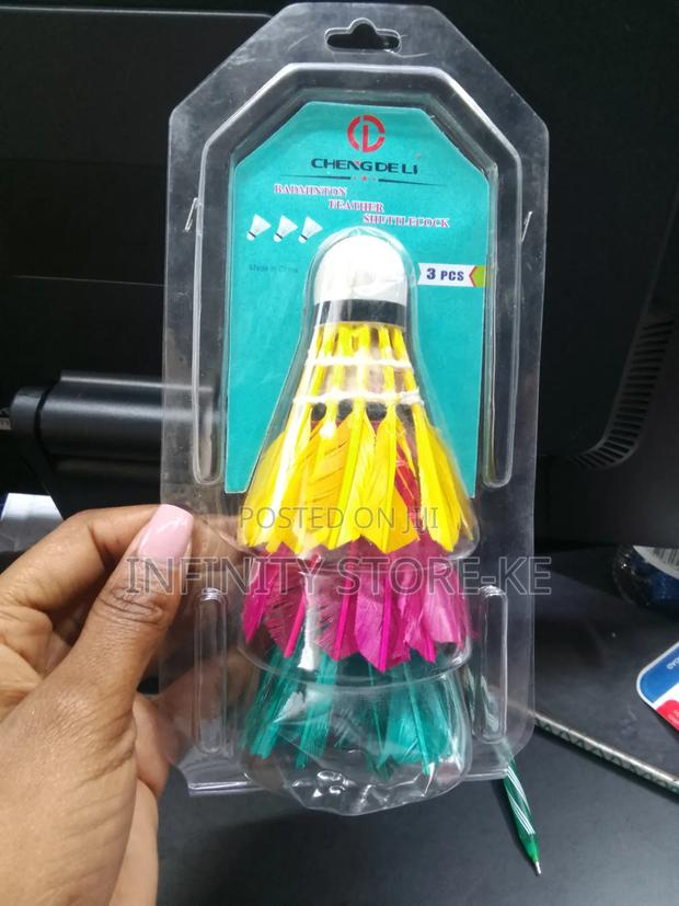 Colourful Badminton Shuttlecock - main view