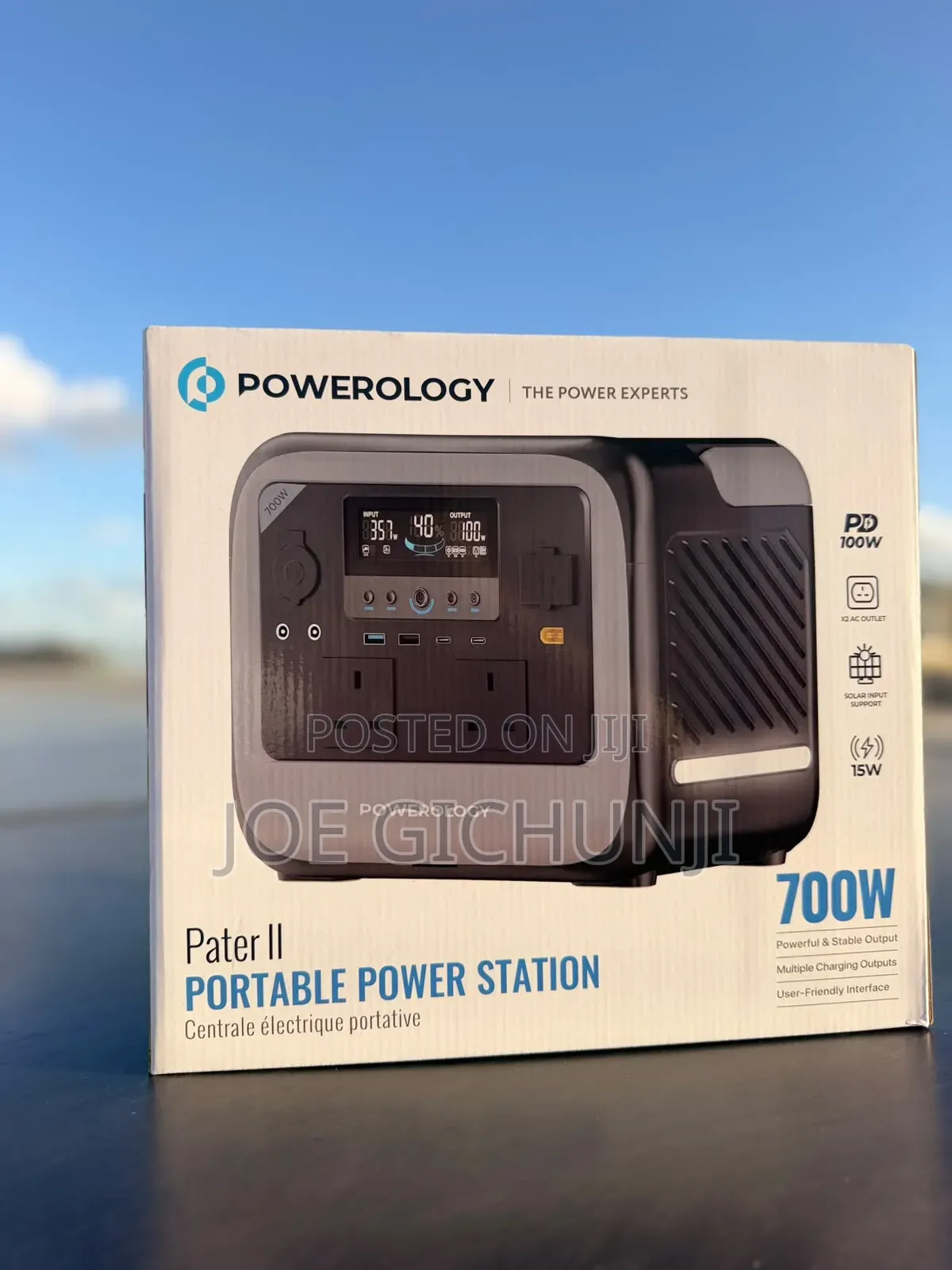 Powerology Pater II 700W Portable Power Station