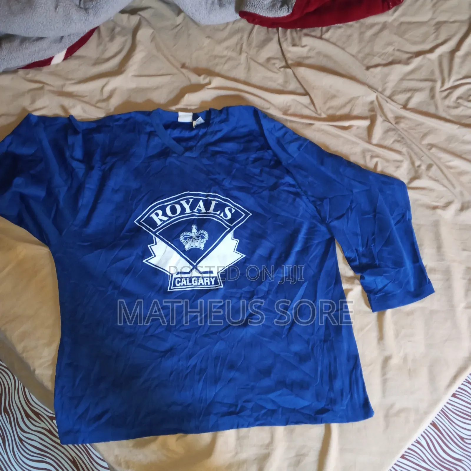 An NFL Size XXL Blue in Colour