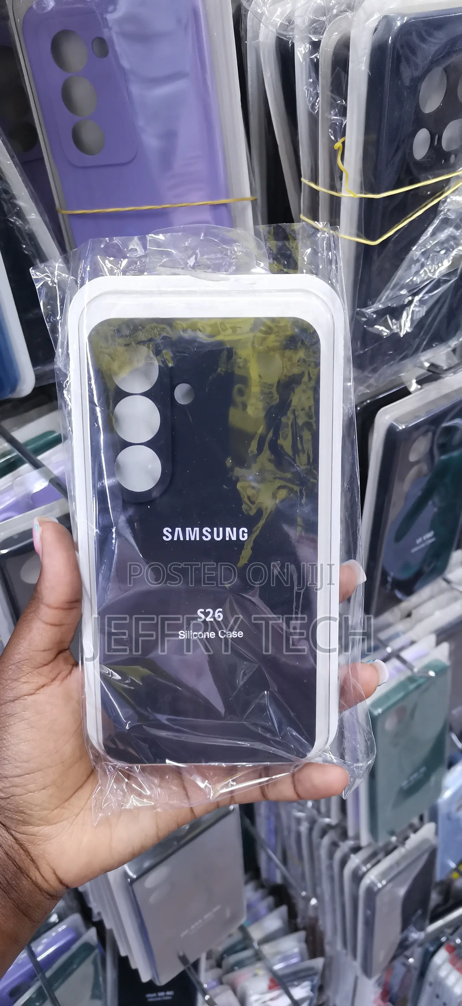 Silicone Case Specifically Molded for Base Samsung Galaxy S26 Model,