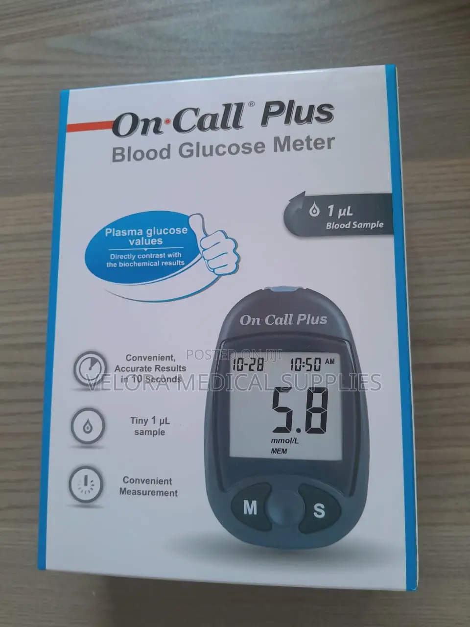 On Call Plus Glucometer – Blood Glucose Meter