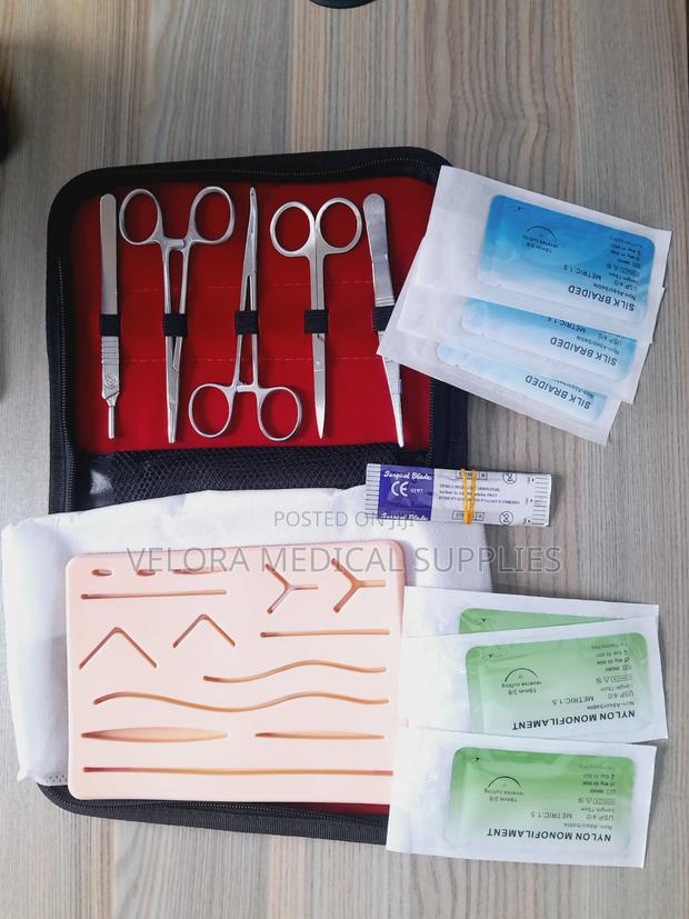 Medical Suture Practice Kit – Suturing Training Instruments - main view
