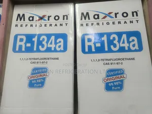 R134A Maxron Refrigerant Gas