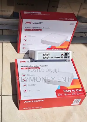 Hybrid Hikvision DVR With 2Way Audio for 4 Cameras