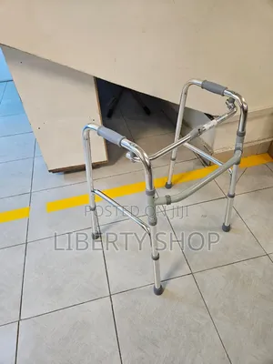 Adjustable Foldable Walking Frame – Lightweight Mobility Aid