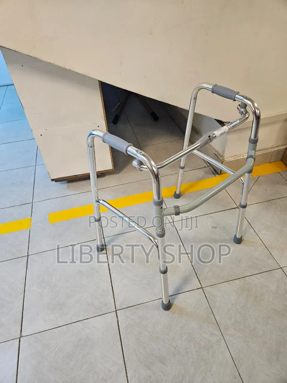 Adjustable Foldable Walking Frame – Lightweight Mobility Aid