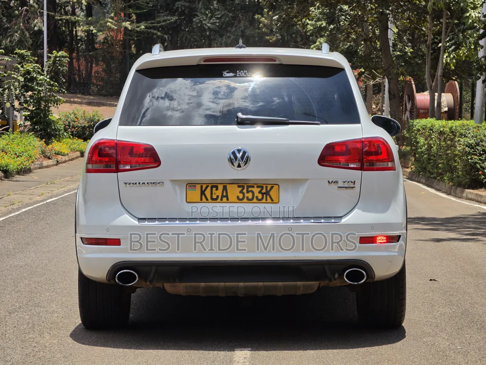 Volkswagen Touareg TDI Executive 2012 White