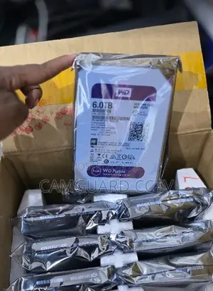 WD Purple 6TB Security System Hard Drive - 3.5"