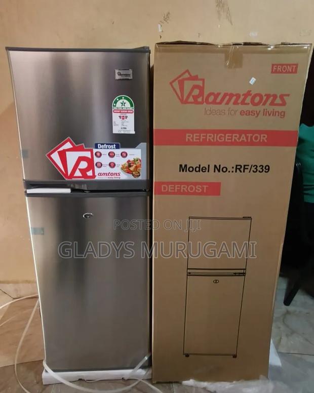 Ramtons 138 Litres Double Door Refrigerator - main view