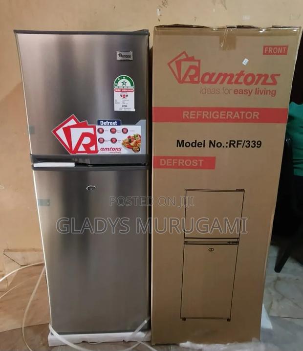 Ramtons 138 Litres Double Door Refrigerator - thumbnail 2