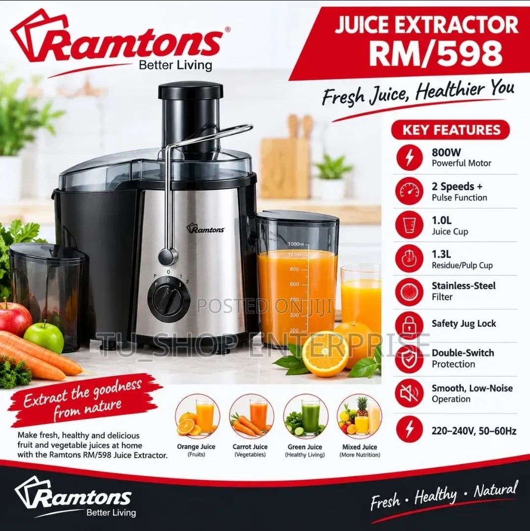Ramtons Commercial Juicer at 