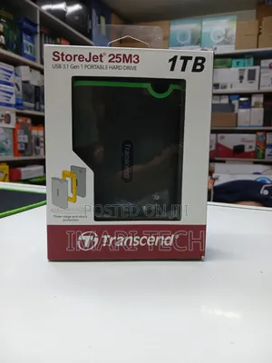 Transcend 1TB StoreJet Portable External Hard Drive