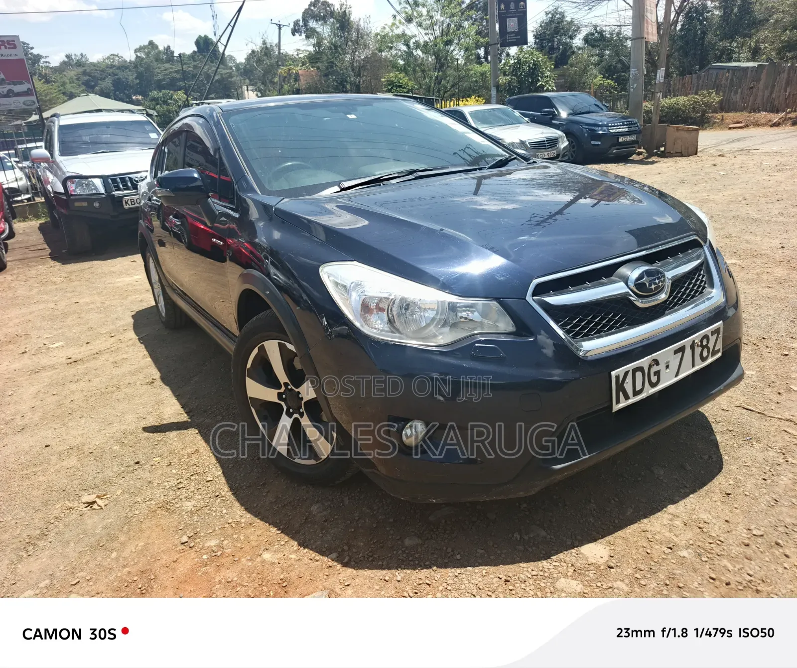 Subaru XV 2014 Black