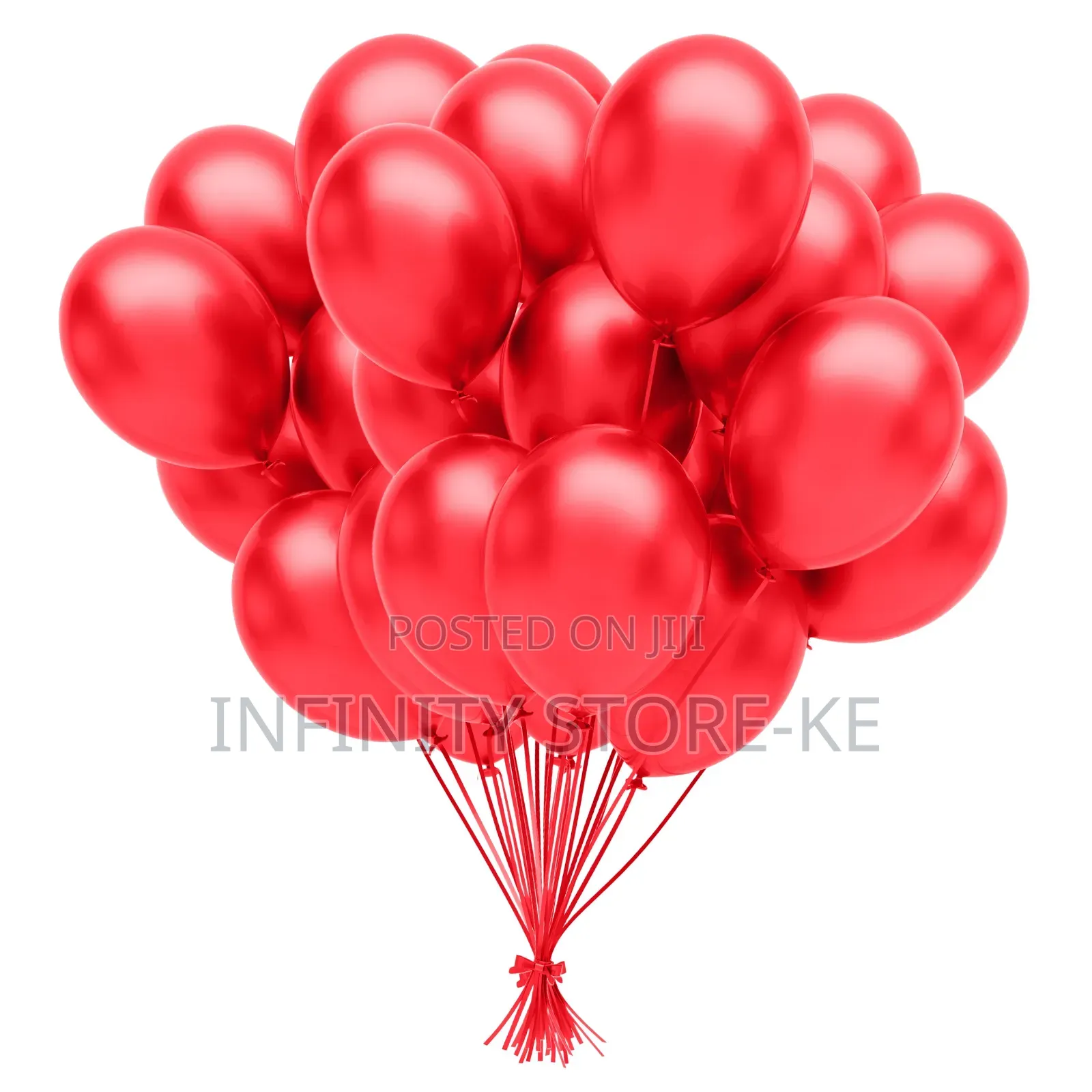 Red Balloons Latex Balloons