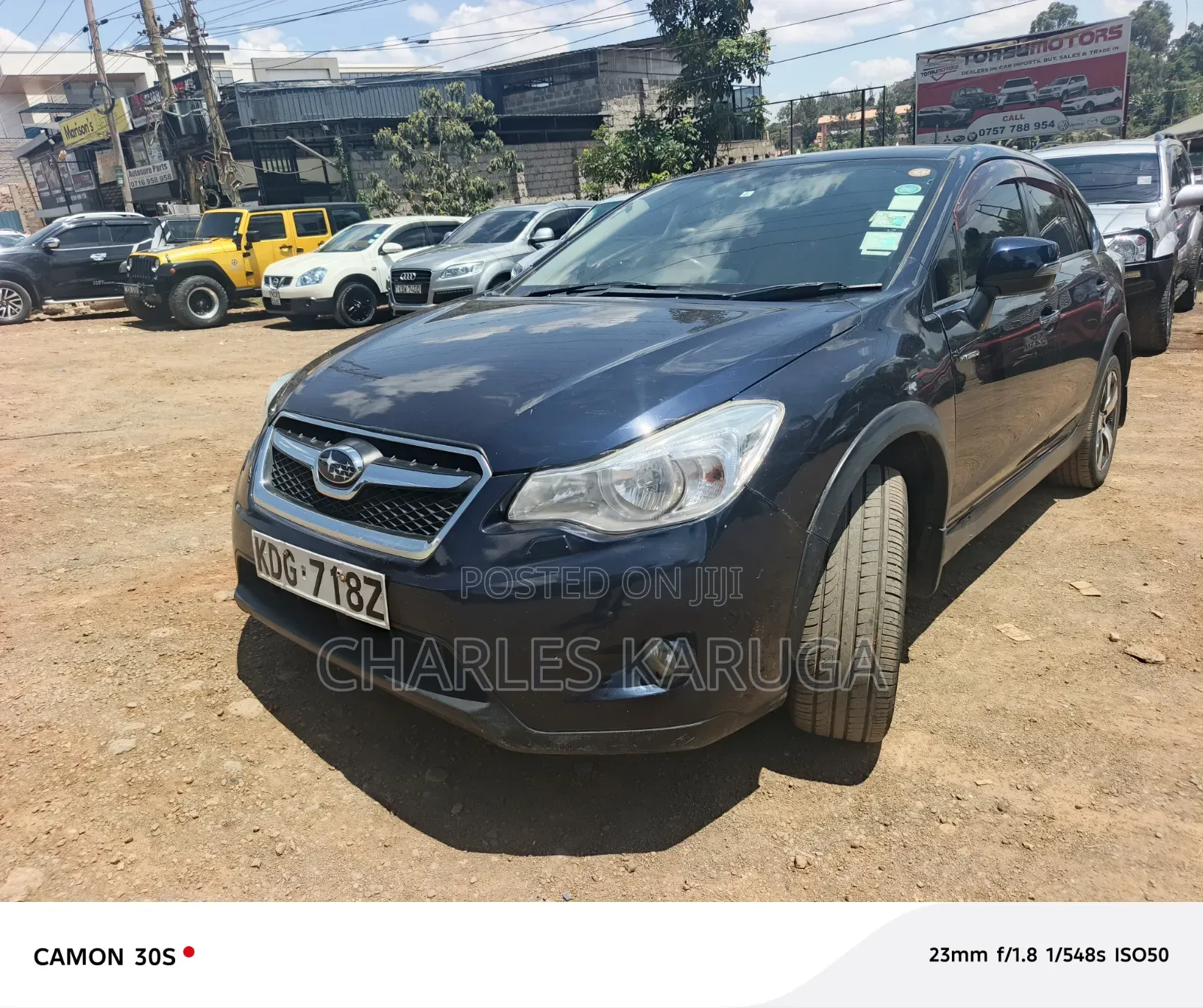 Subaru XV 2014 Black