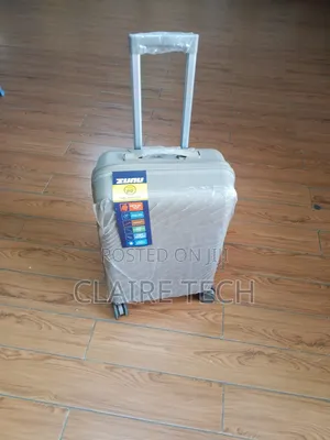 Medium Rubber Suitcase – Stylish Travel Luggage
