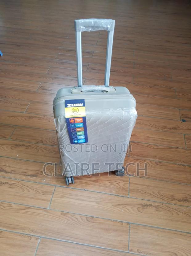 Medium Rubber Suitcase – Stylish Travel Luggage - main view
