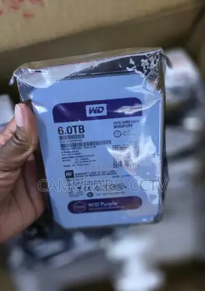 WD Purple 6TB Surveillance Hard Drive HDD - 3.5" SATA 6Gb/S