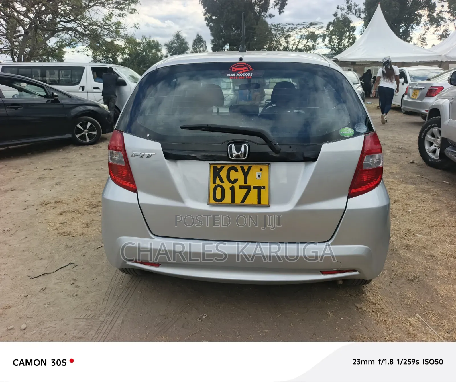 Honda Fit 2012 Silver