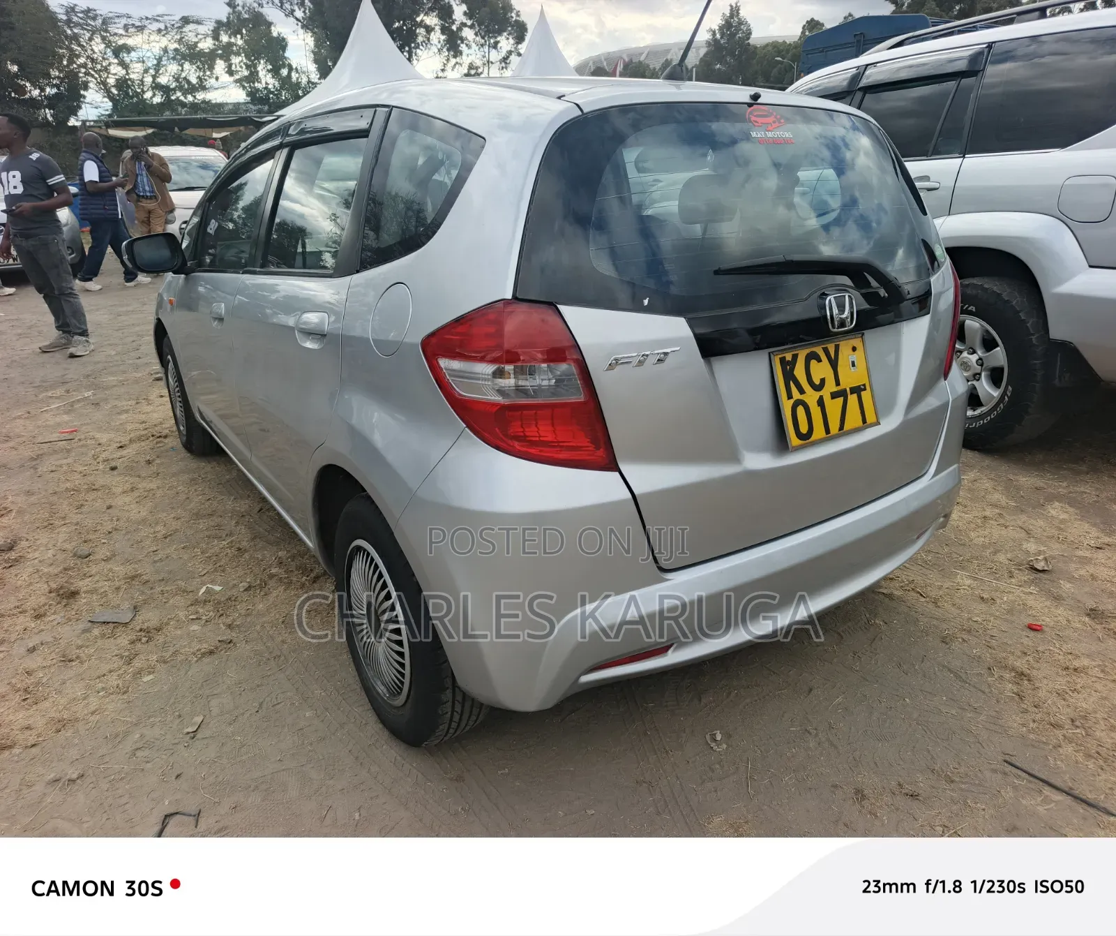 Honda Fit 2012 Silver