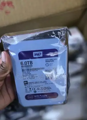Western Digital 6TB Purple Surveillance Internal Hard Disk Drive