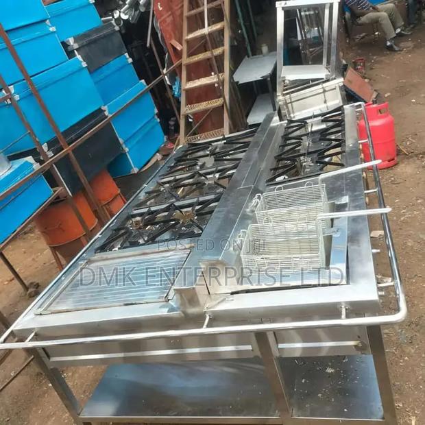 Commercial Stainless Steel Combined Cooking Unit - main view