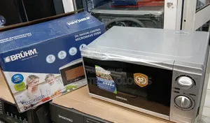 Bruhm 20L Silver Manual Microwave