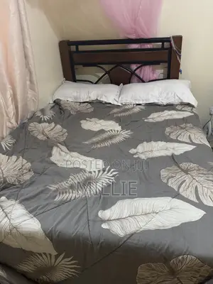 King Size Cotton Duvet, One Bedsheet and 2 Matching Pillow Cases