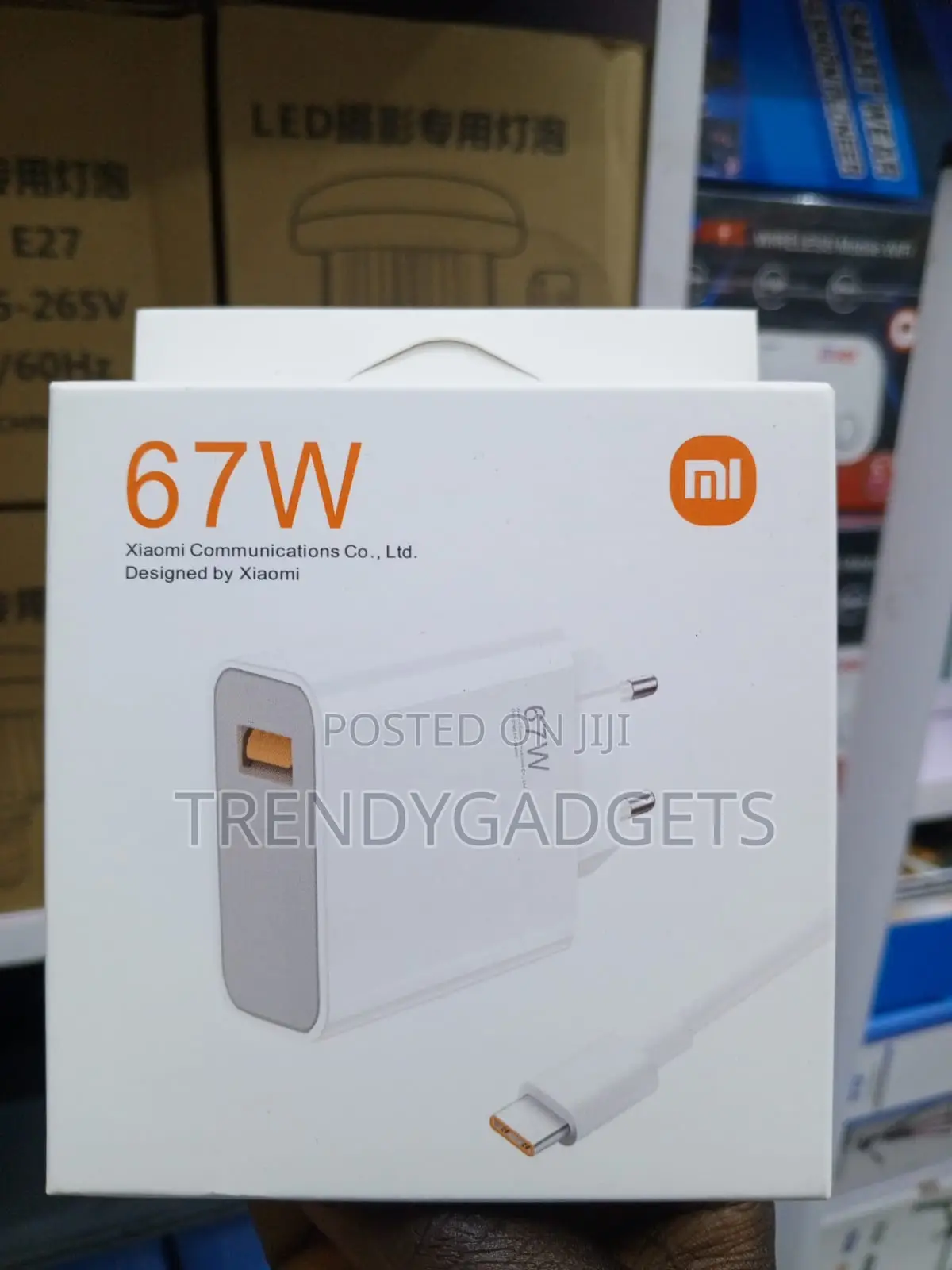 Xiaomi 67W Fast Charger Adapter With Type-C Cable