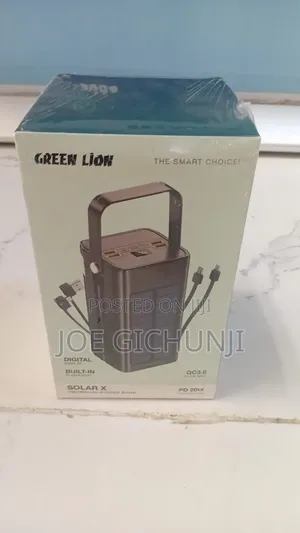 Green Lion Solar X 100,000mAh Power Bank
