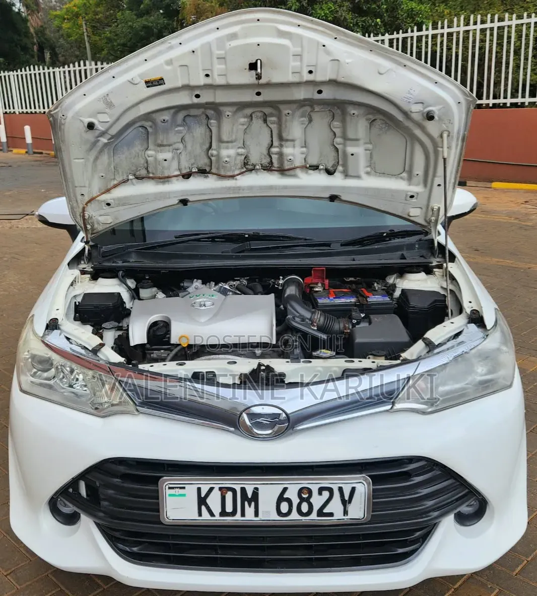 Toyota Axio 2016 White
