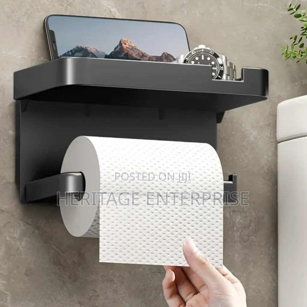 Shelf Tissue Holder Phone Holder