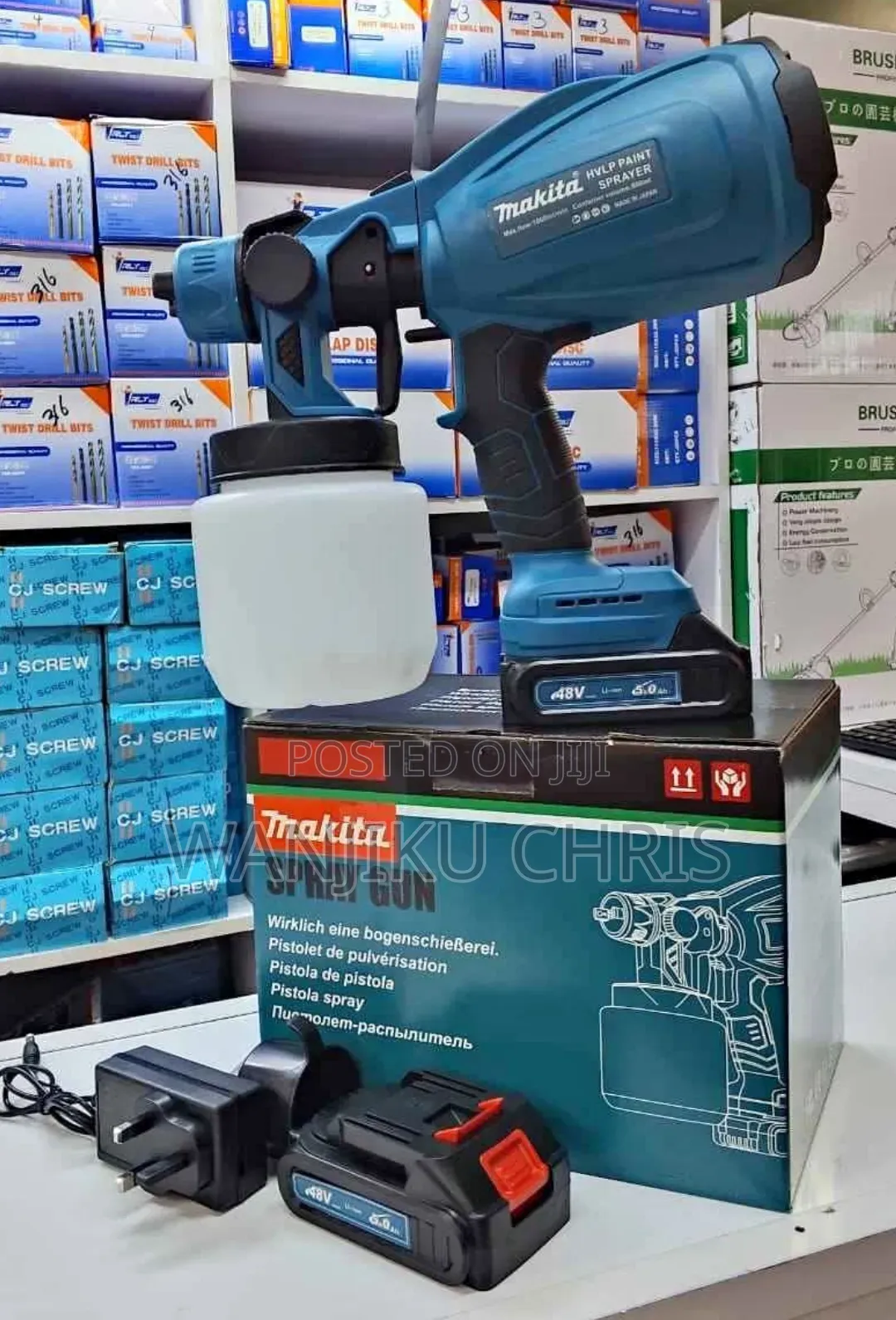 Makita Cordless Spray Gun/Makita Rechargeable Paint Sprayer