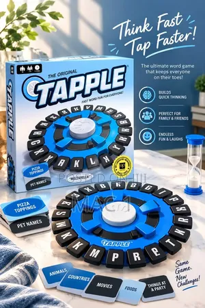 Tapple Party Game – Vocabulary and Quick Thinking Game