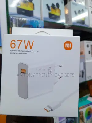 Xiaomi 67W Fast Charger Adapter With Type-C Cable