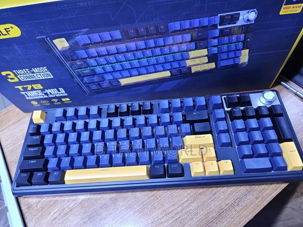 T-Wolf T70 Three-Mode Gaming Keyboard - main view