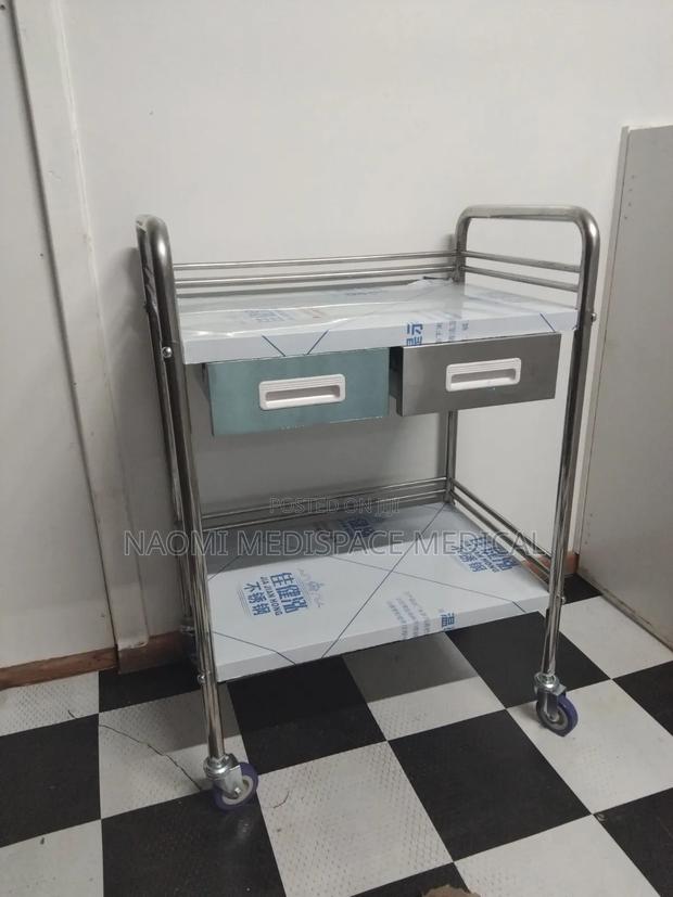 Sturdy, Durable Stainless Steel Dressing Trolley
