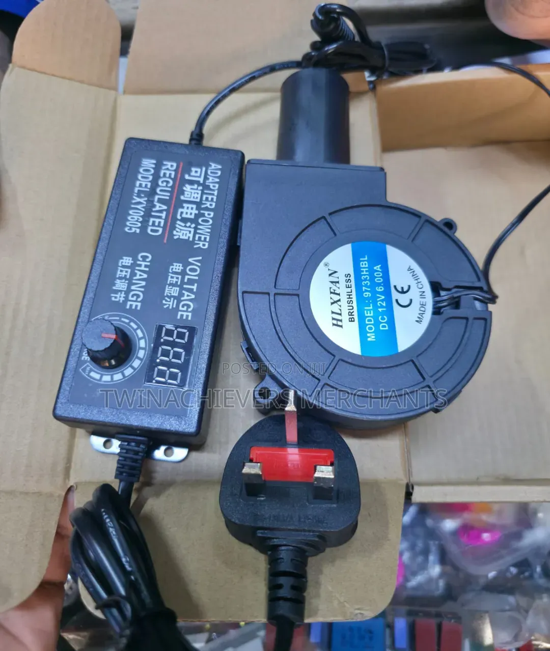 Blower Fan 12v 6.0A (Digital Display)