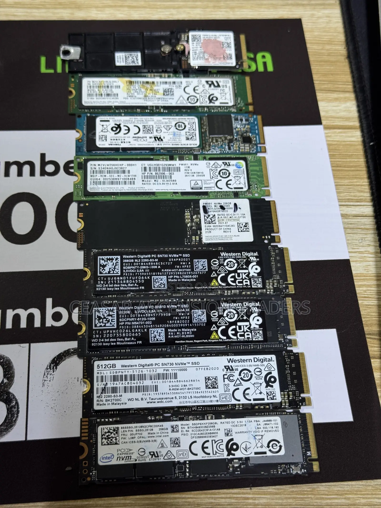 512Gb Nvme Single Notch Original Brands