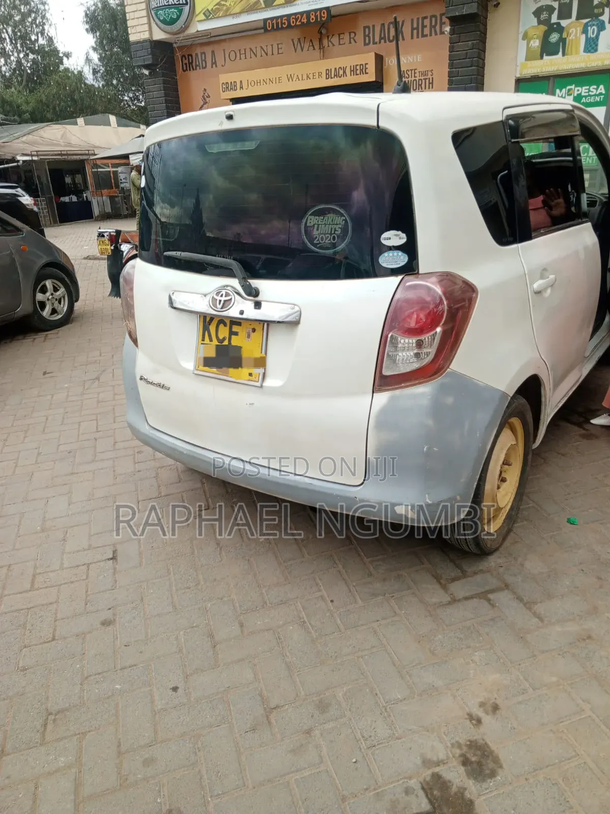Toyota Ractis 2009 White