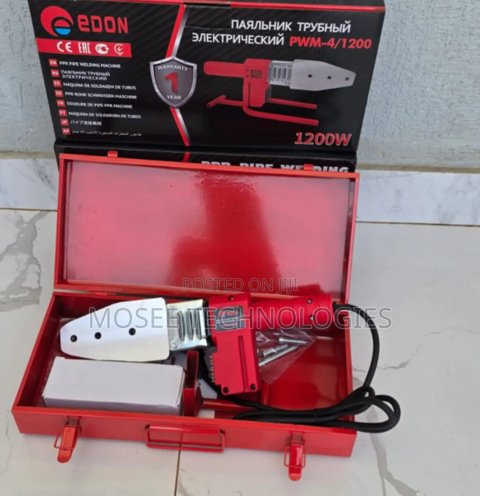 Edon 1200W PPR Pipe Welding Machine