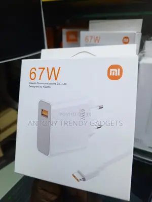 Xiaomi 67W Fast Charging Plug for Redmi and POCO Phones