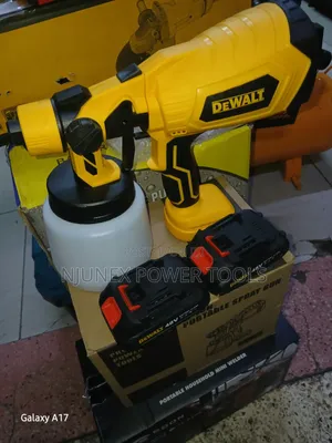 DeWalt Cordless Paint Sprayer 48v (HVLP) Kit,