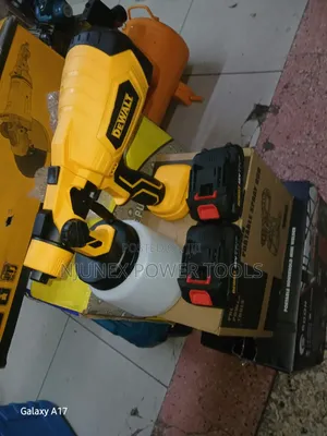 DeWalt Cordless Paint Sprayer 48v (HVLP) Kit,
