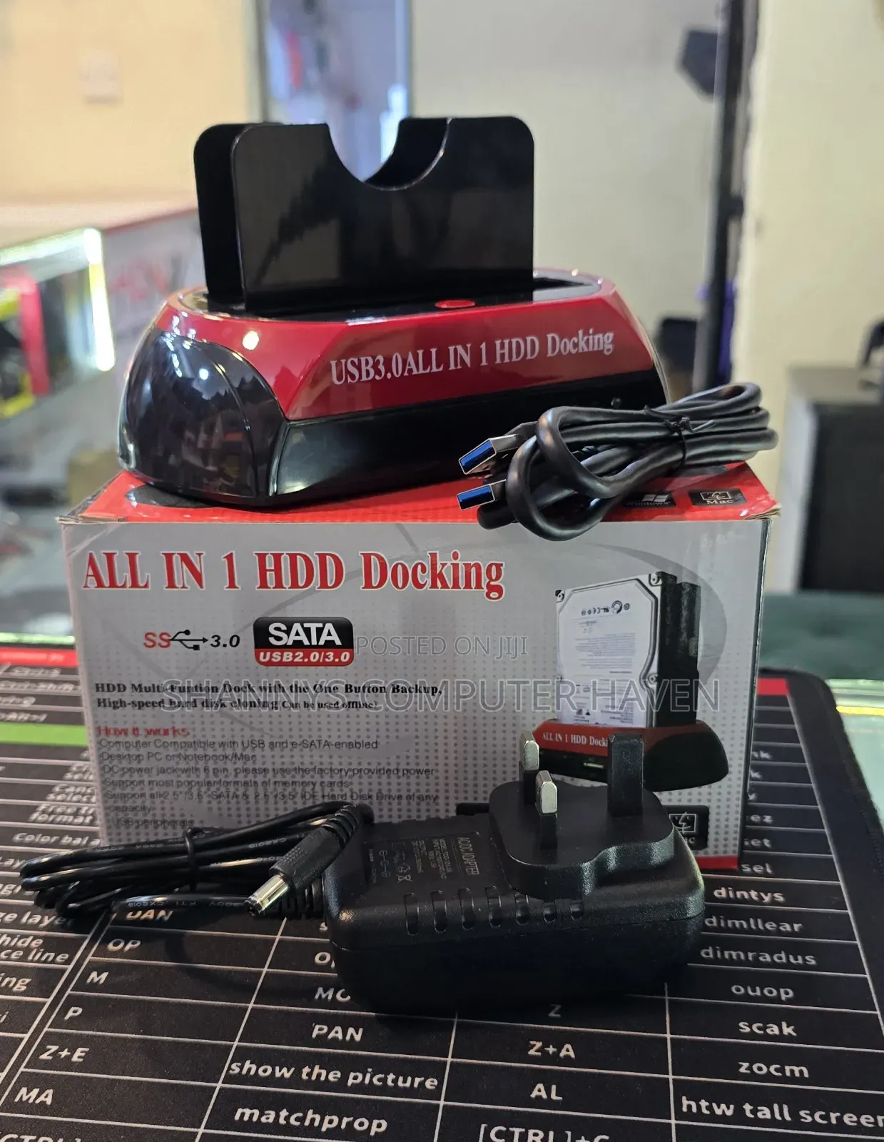All-in-Onehdd Docking Station–2.5”&3.5”hdd/SSD Support|offline Cloning