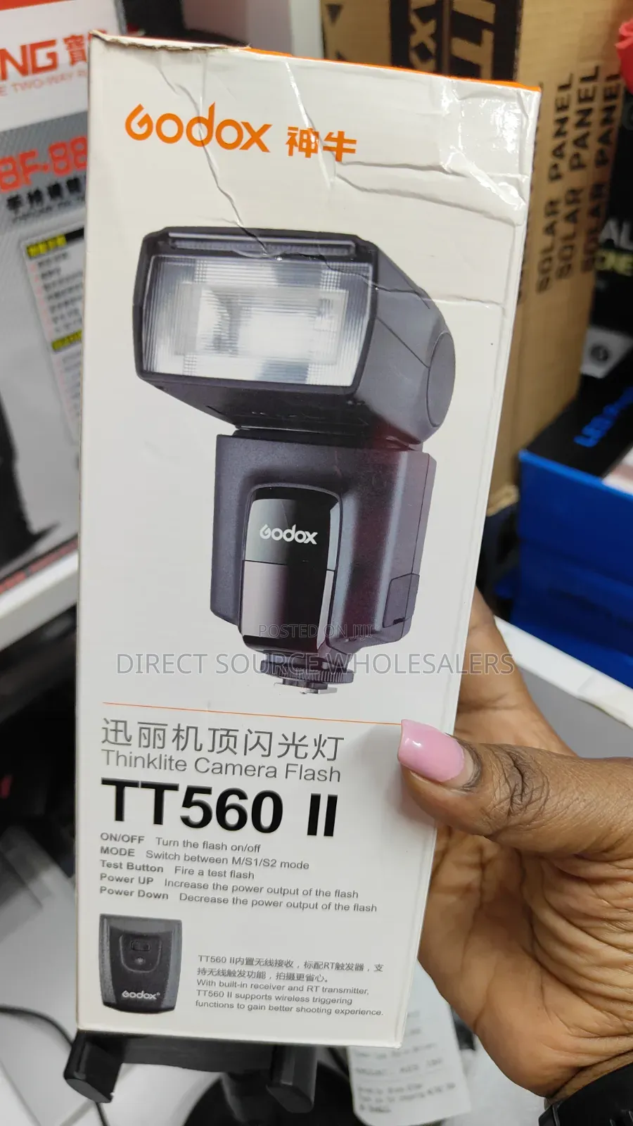 Godox Tt520 Camera Flash – Powerful Lighting for Photography