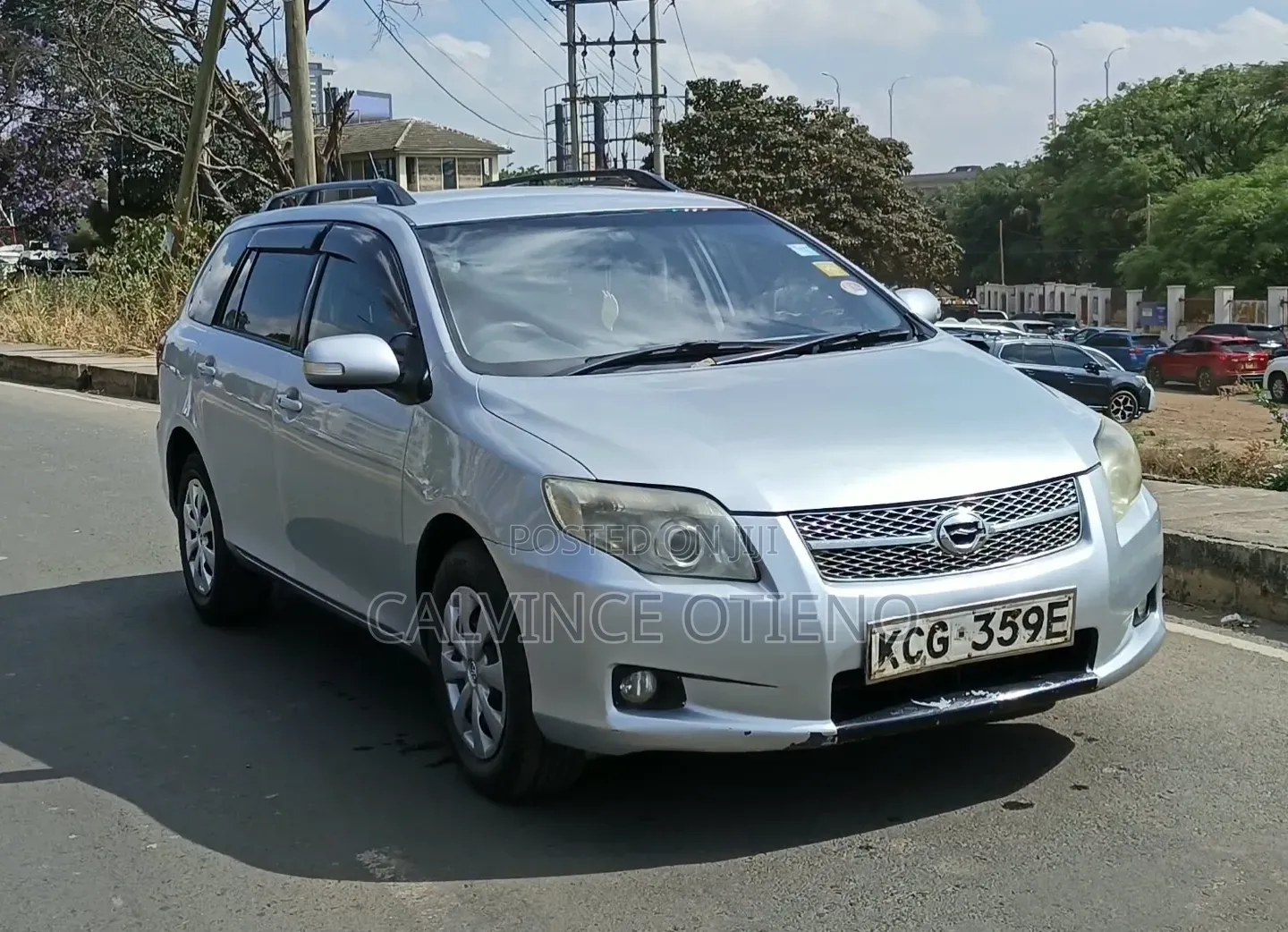 Toyota Corolla Fielder 2008 Silver